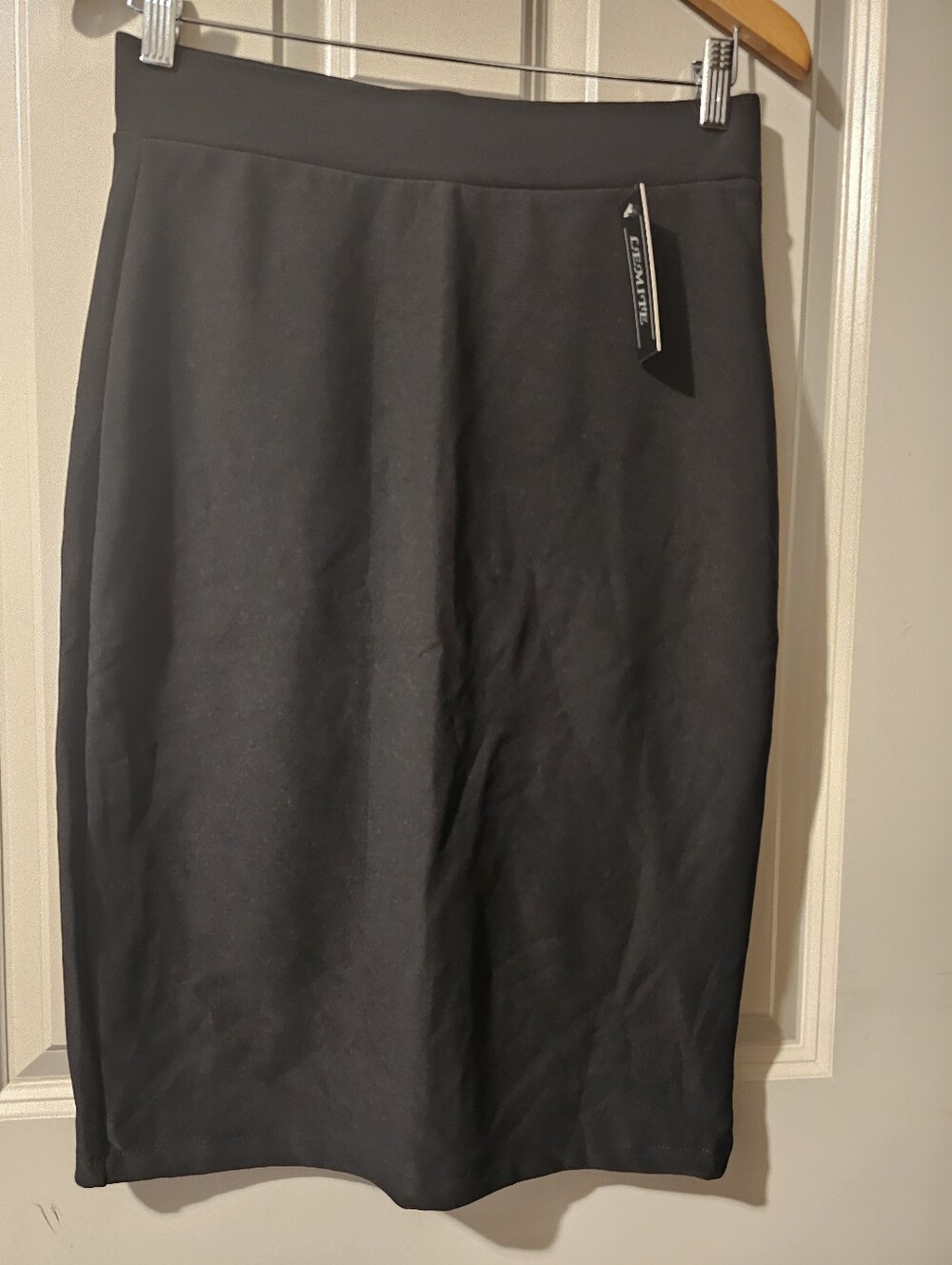 Black Lemite Women's Pencil Skirt L